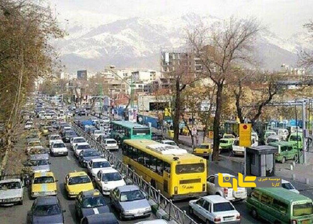 از هر ۵ راننده تهرانی، یک نفر حواسش پرت است!