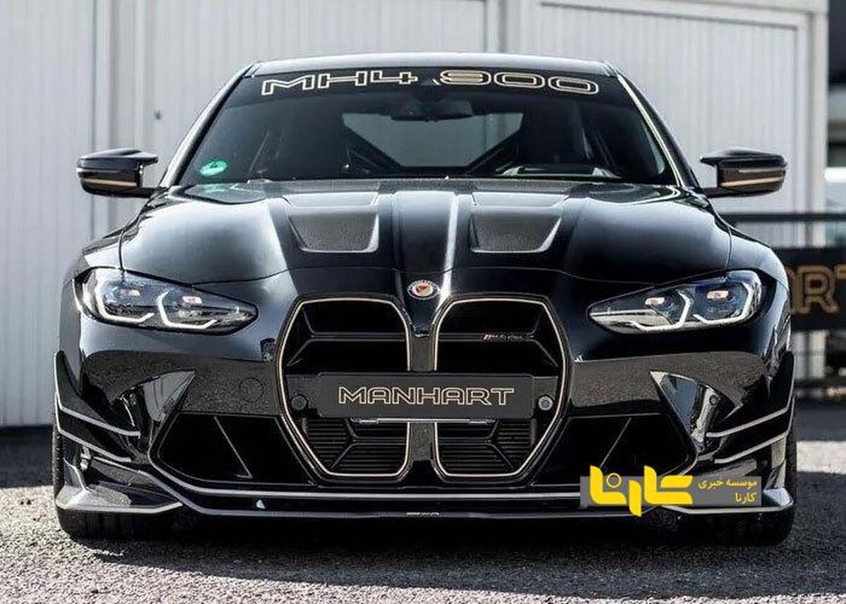 تیونینگ بی ام و M۴ CSL توسط منهارت
