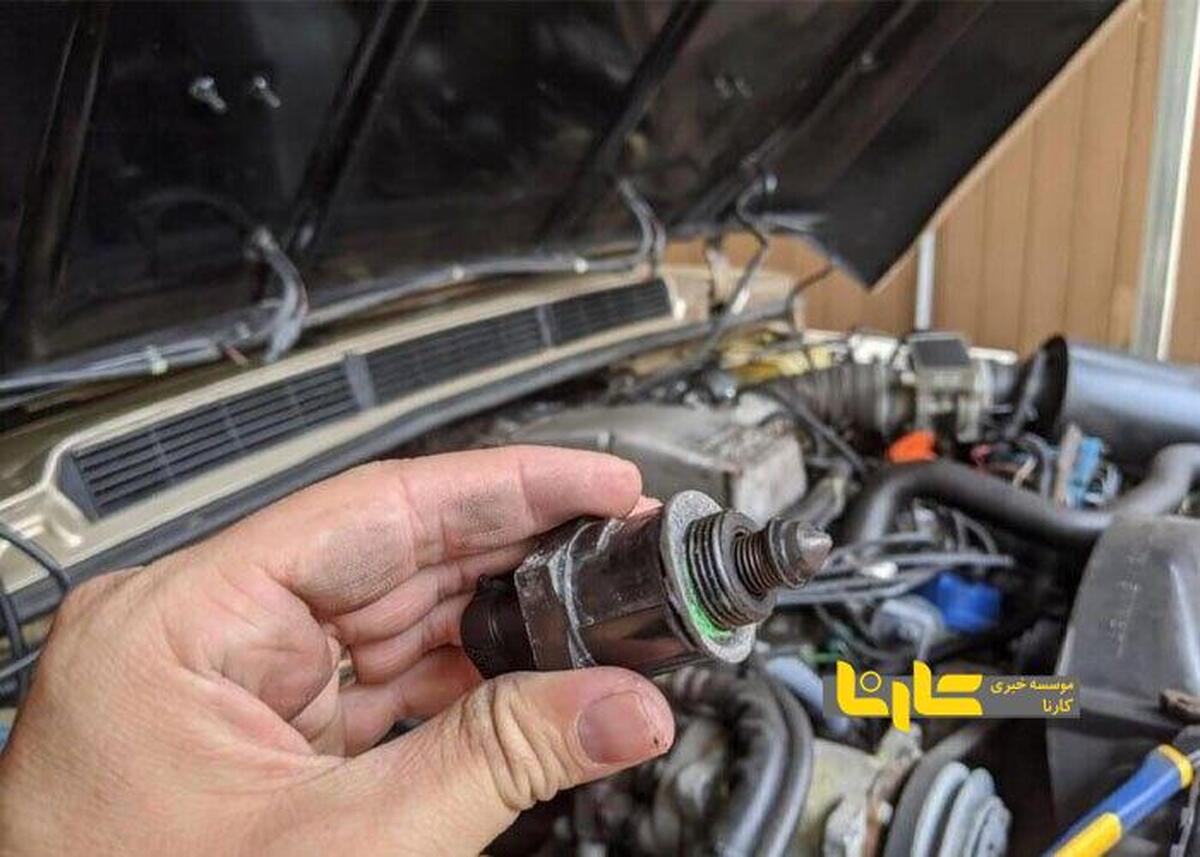 علت گاز خوردن ماشین بعد از تعویض استپر
