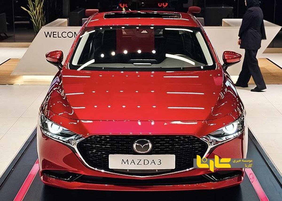 فروش فوری مزدا ۳ مدل ۲۰۲۴ توسط بی ام کارز آغاز شد