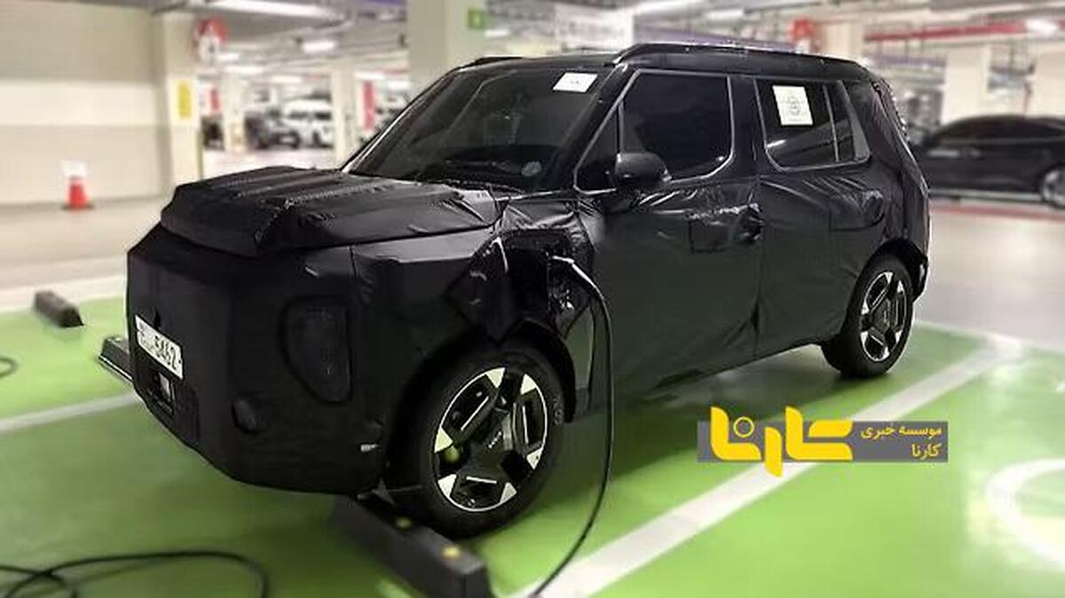 اولین تصاویر از کیا سایروس EV درز کرد + تصاویر