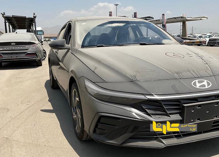 ورود اولین محموله هیوندای النترا ۲۰۲۵ شرکت KTL به گمرک