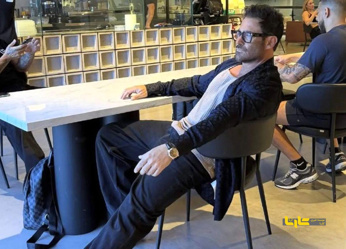 عکس جولانِ محمدرضا گلزار با ماشین لاکچری‌اش در دبی!