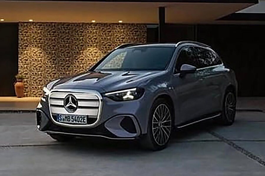 مرسدس بنز GLC EV مدل ۲۰۲۷ زودتر از موعد دیده شد