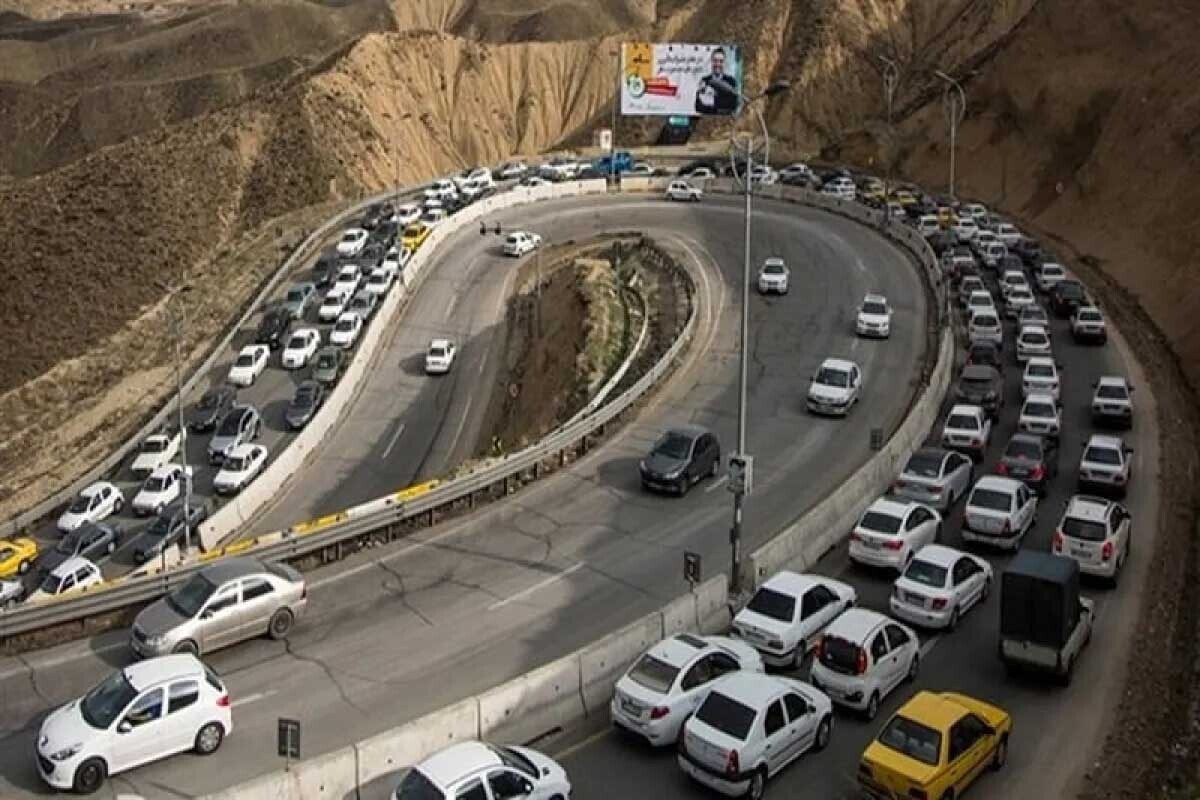 چالوس و آزادراه تهران–شمال بسته شد
