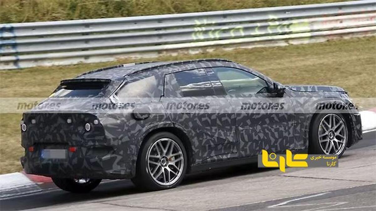 تست مرسدس AMG GT تمام برقی در نوربورگرینگ