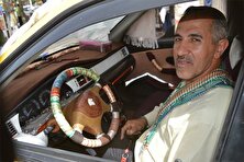 ویدئوی باغ گل در تاکسی اینترنتی! منبع سایت کارنا