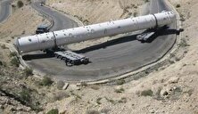 ویدئو جابجایی یک جسم بزرگ توسط خودروی غول‌پیکر منبع سایت کارنا