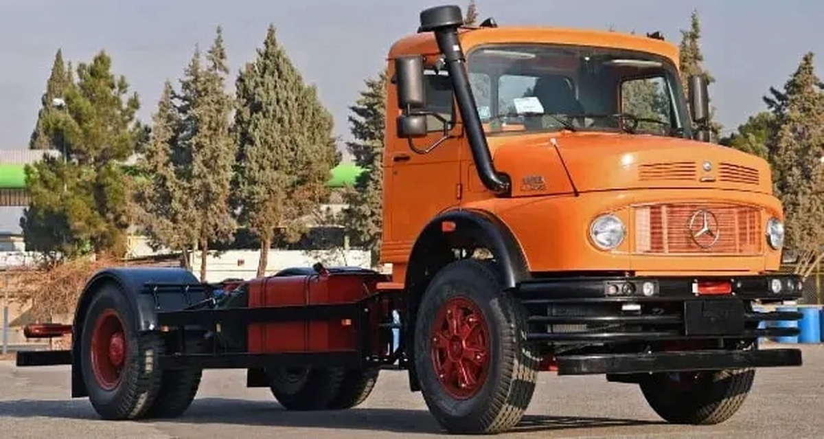 فروش اقساطی کامیون بنز ایران خودرو آغاز شد