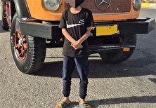 عکس راننده 14 ساله کامیون در همدان! منبع سایت کارنا