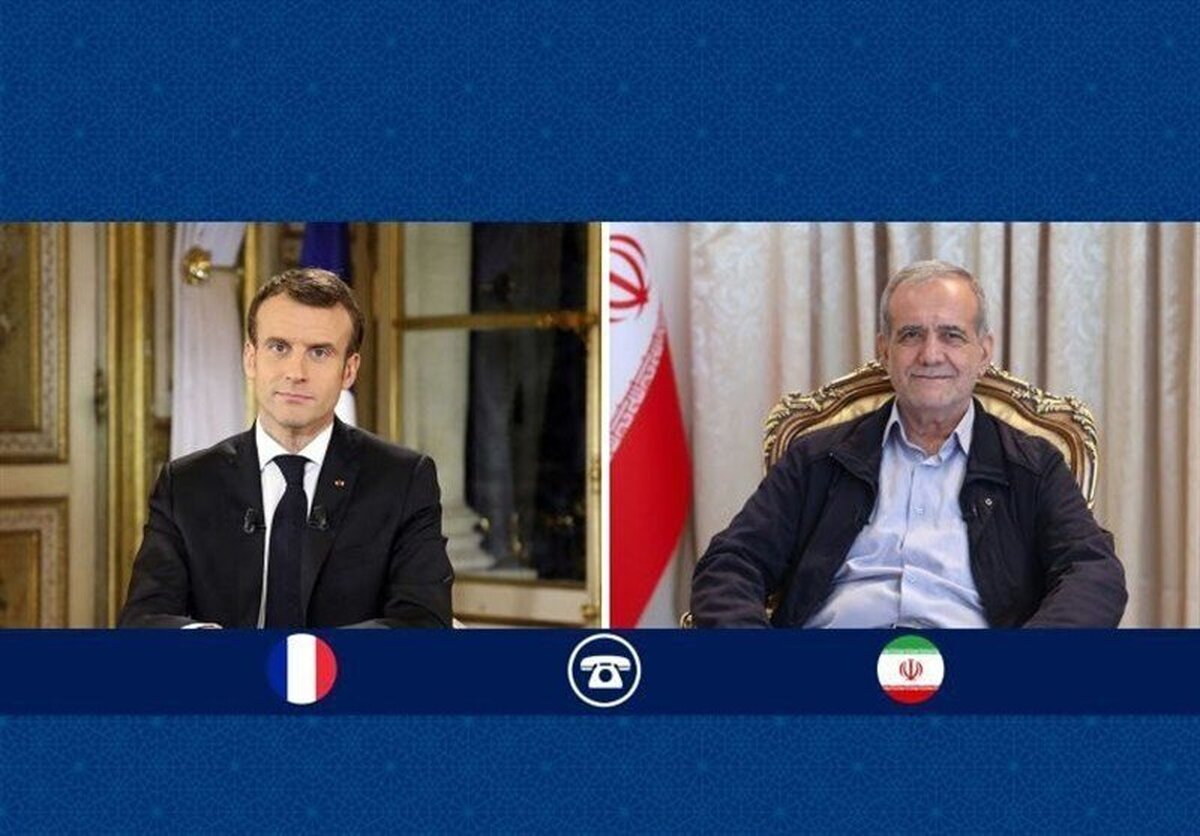 چراغ سبز پزشکیان به ماکرون برای شروع مذاکرات