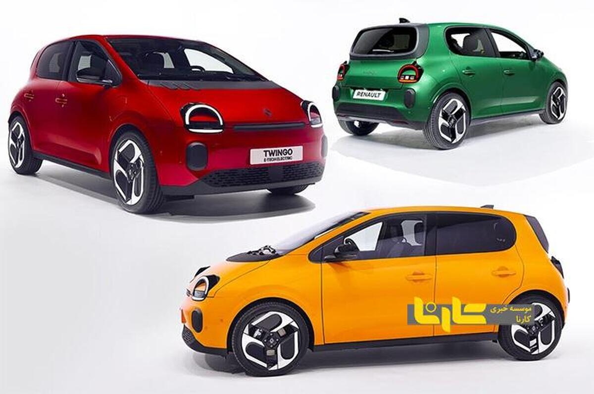 رنو تواینگو جدید قبل از رونمایی درز کرد + عکس