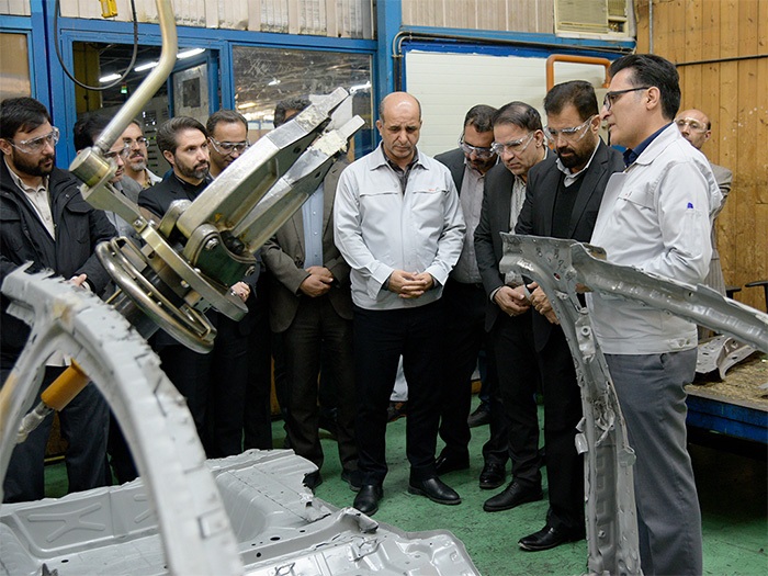 در قالب پویش «#سایپا_رسانه»؛ مدیران رسانه ملی از خطوط تولید سایپا بازدید کردند