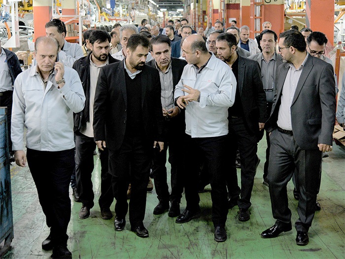 در قالب پویش «#سایپا_رسانه»؛ مدیران رسانه ملی از خطوط تولید سایپا بازدید کردند