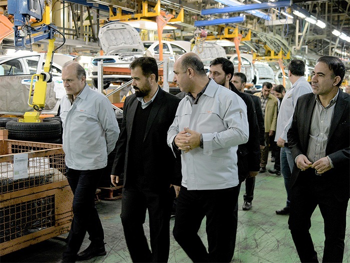 در قالب پویش «#سایپا_رسانه»؛ مدیران رسانه ملی از خطوط تولید سایپا بازدید کردند