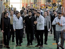 مدیران رسانه ملی از خطوط تولید سایپا بازدید کردند+ عکس