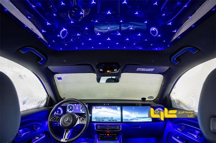 مرسدس اولین تصاویر کابین GLB جدید را منتشر کرد