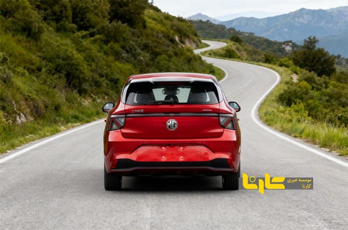 MG۴ مجهز به باتری نیمه جامد ام جی از یک MG۴ مجهز به باتری نیمه جامد رونمایی میکند