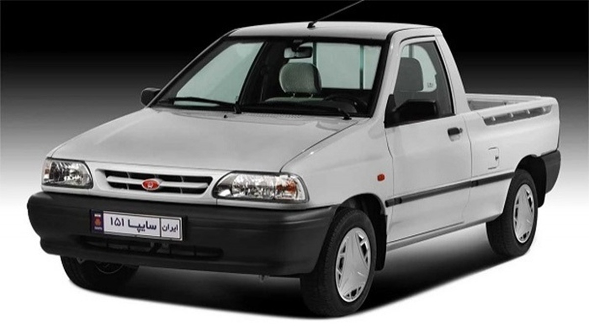 قیمت جدید وانت پراید سایپا ۱۵۱ اعلام شد