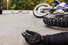 موتورسوار مرگ دلخراش خود را ثبت کرد+ فیلم