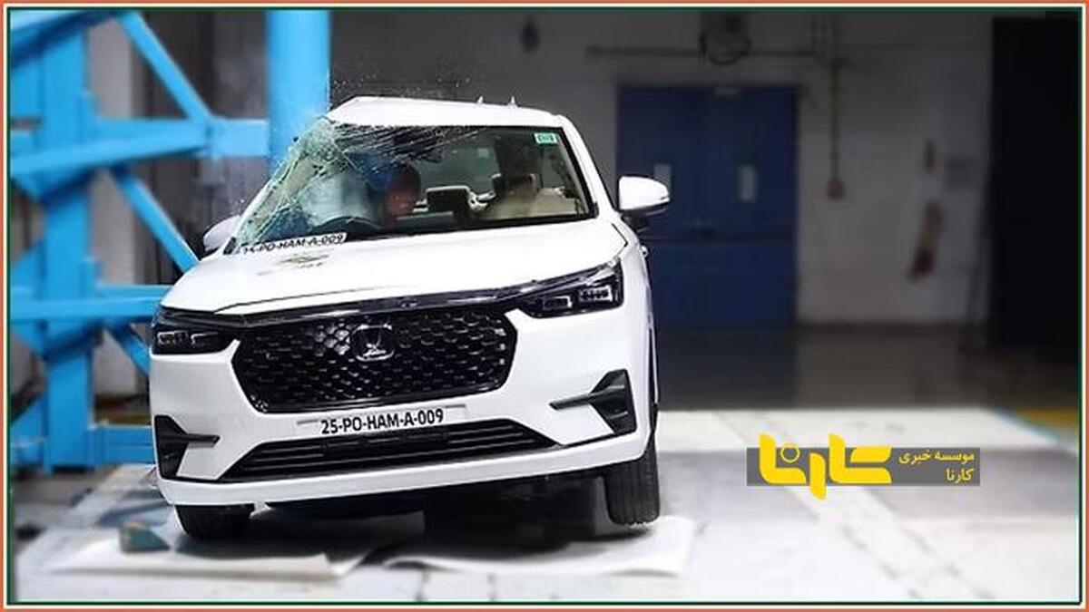پنج ستاره ایمنی هوندا امیز در جدیدترین تست‌های تصادف