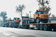 صادرات کامیون بنز ایران‌خودرو دیزل به آفریقا