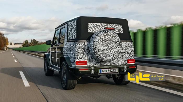 مرسدس یک کلاس G کابریولت آماده می‌کند