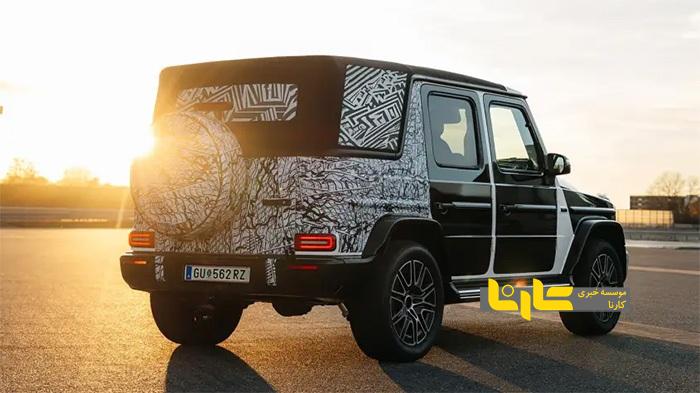 مرسدس یک کلاس G کابریولت آماده می‌کند