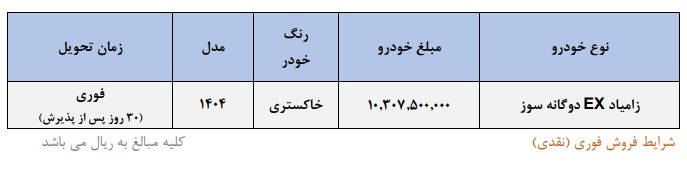 شرایط فروش فوری وانت نیسان جدید EX شرایط فروش فوری وانت نیسان جدید EX