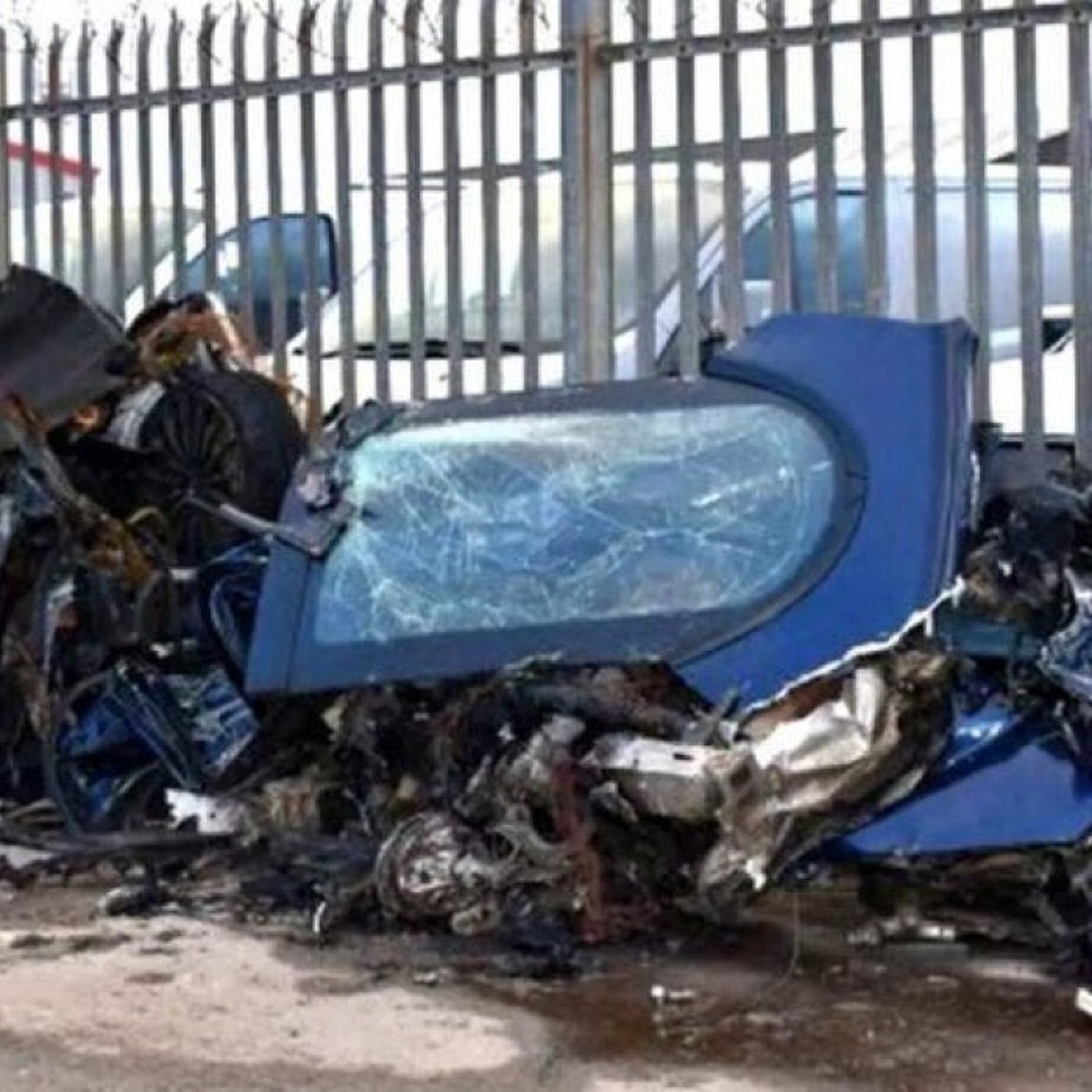 ویدیویی عجیب از سلامتی راننده در تصادف وحشتناک!