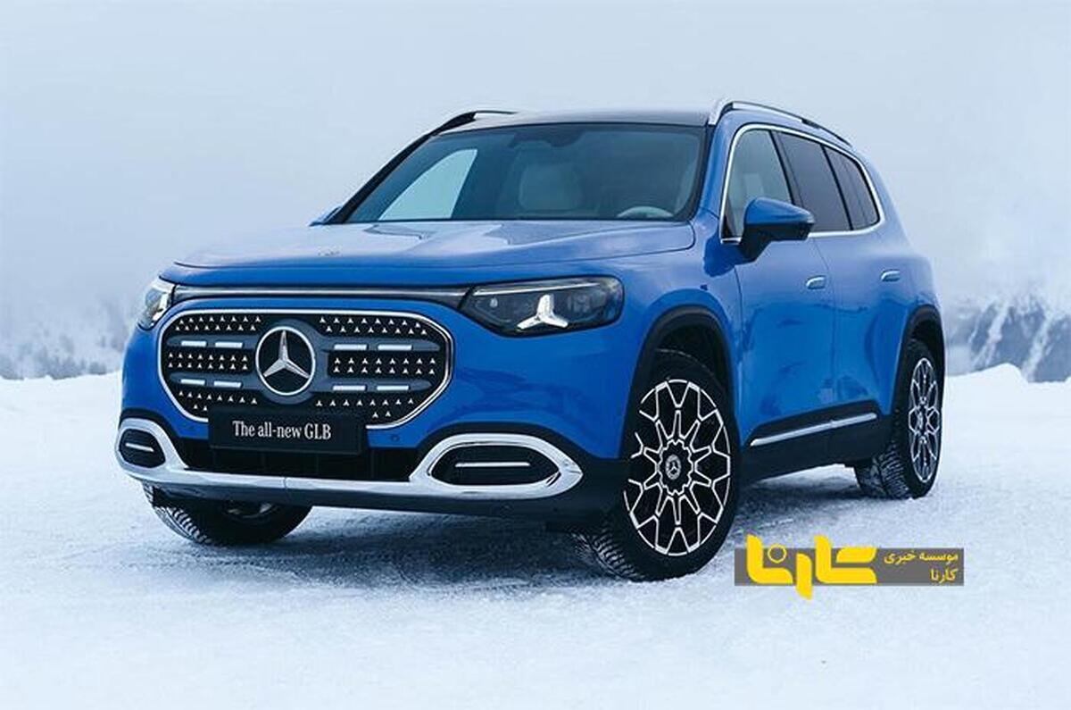 نسل جدید مرسدس بنز GLB معرفی شد+ عکس