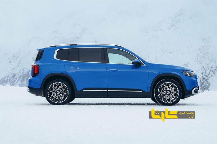 نسل جدید مرسدس بنز GLB معرفی شد نسل جدید مرسدس بنز GLB معرفی شد