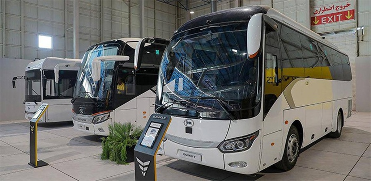 حضور فعال گروه بهمن در نمایشگاه حمل‌ونقل تهران با انواع اتوبوس‌ها