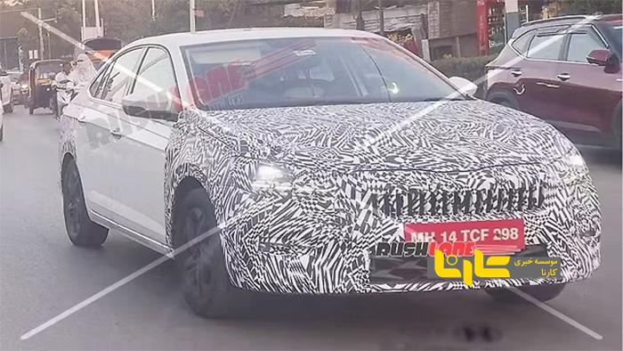 فیس لیفت اشکودا اسلاویا تست می‌شود