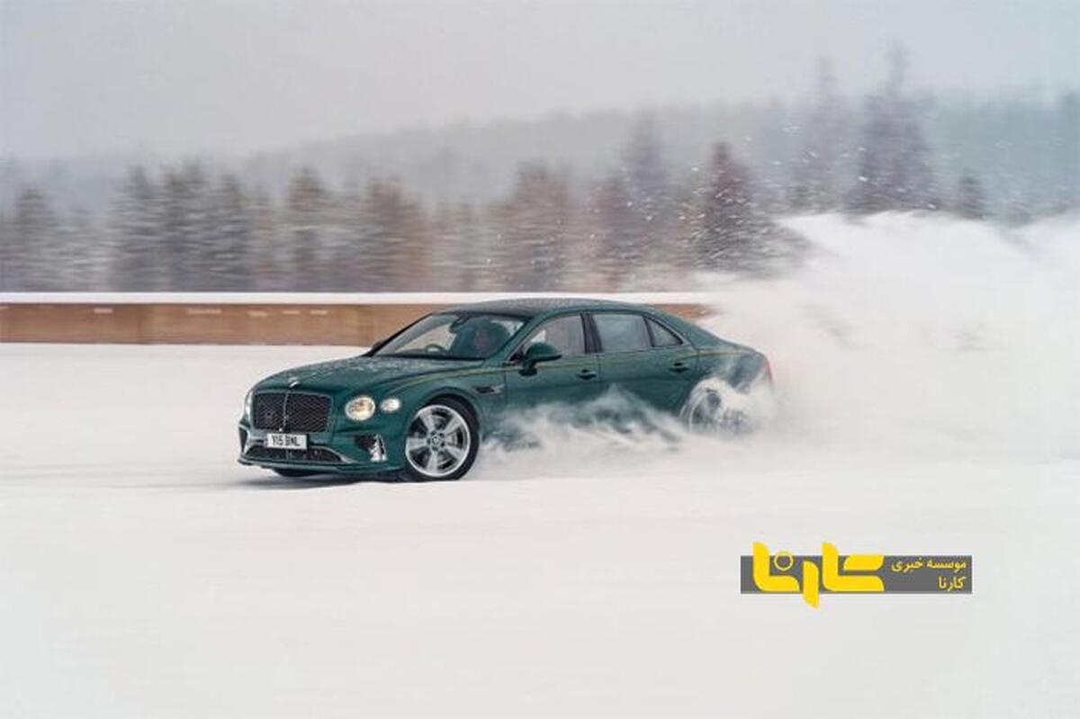 بنتلی فلایینگ اسپور اسپید یک رکورد زمستانی زد