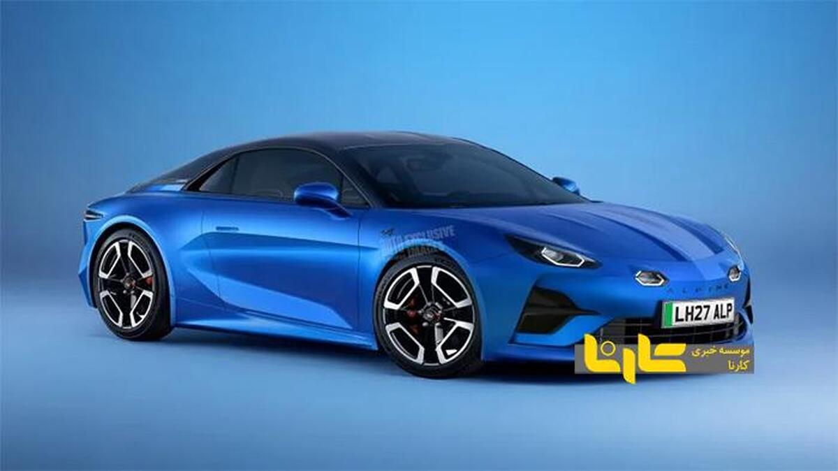 آلپاین با A۱۱۰ برقی رقیب پورشه می‌شود+ عکس