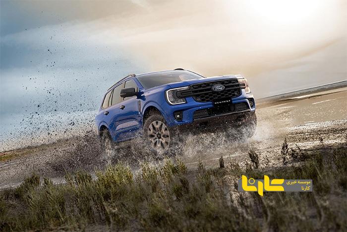 به روز رسانی فورد اورست با یک مدل پایه جدید