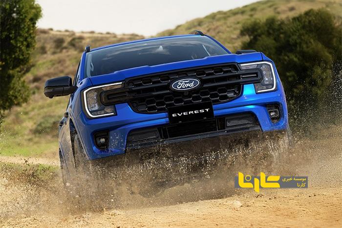 به روز رسانی فورد اورست با یک مدل پایه جدید
