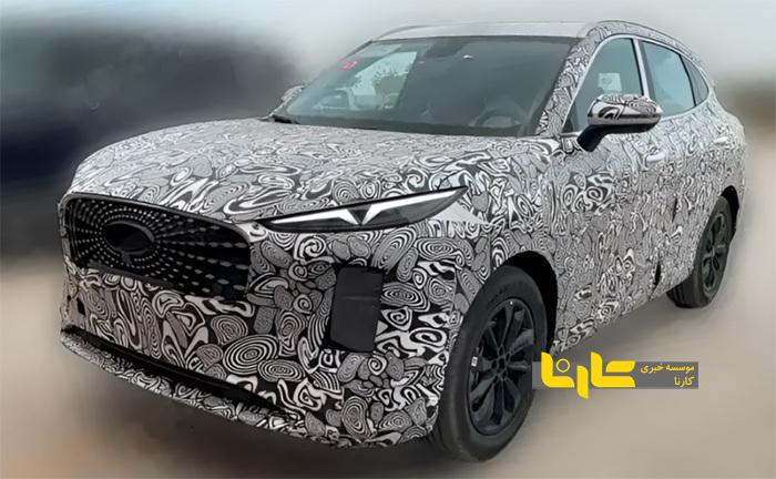 تصاویری از چری تیگو ۵L درز کرد