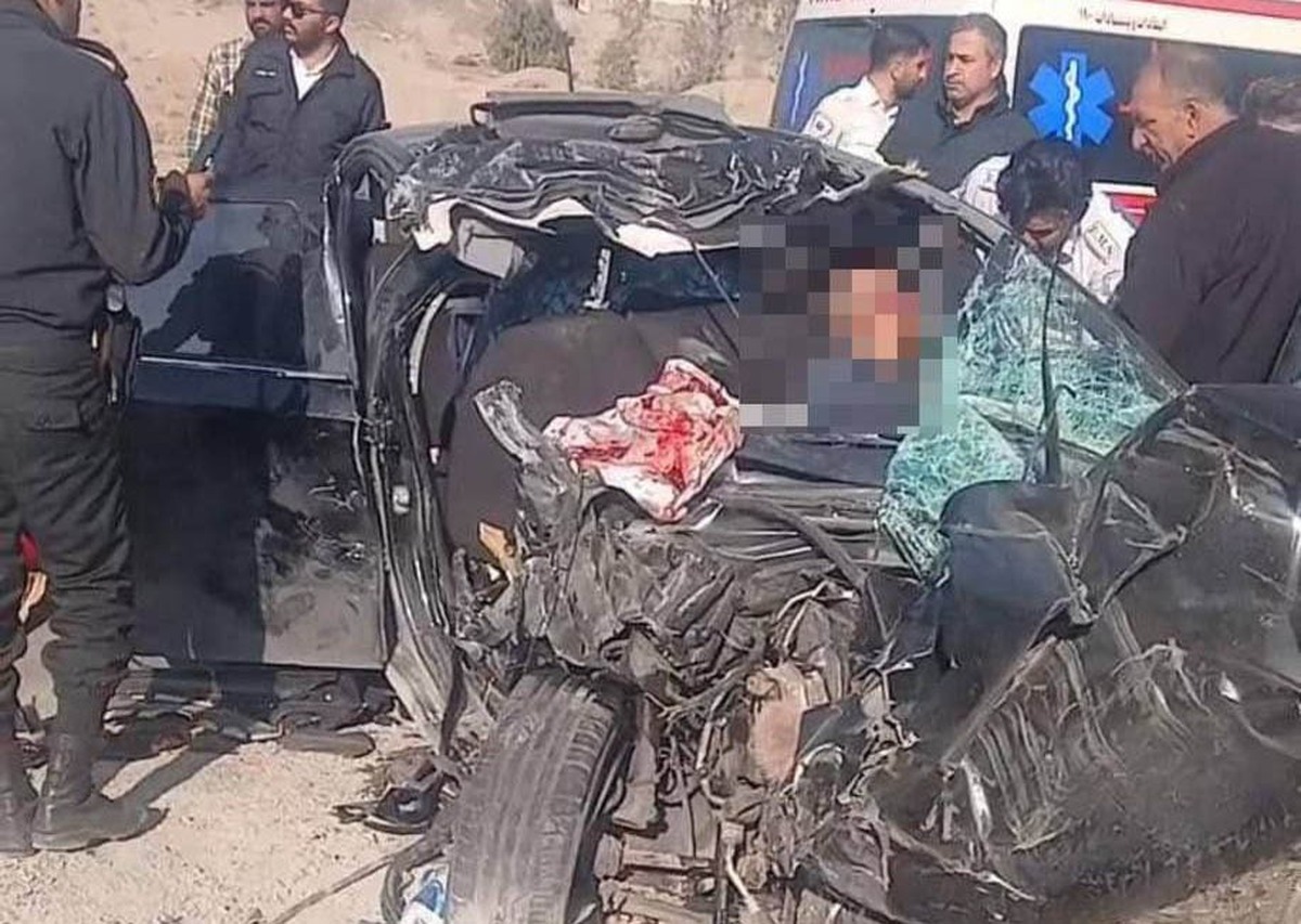 فیلم دلخراش از صحنه تصادف همسر معاون پزشکیان